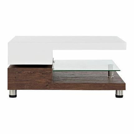 Couchtisch DKD Home Decor Kristall MDF (80 x 60 x 38 cm)