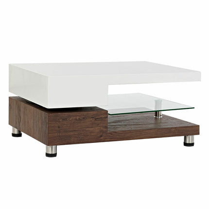 Couchtisch DKD Home Decor Kristall MDF (80 x 60 x 38 cm)