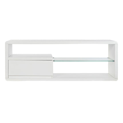 TV-Möbel DKD Home Decor Weiß Kristall 140 x 40 x 50 cm Holz MDF