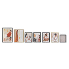 Satz mit 7 Bildern DKD Home Decor Frauen (43 x 2 x 63 cm)