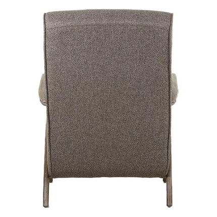 Sitz DKD Home Decor Tanne Polyester Dunkelgrau (57 x 55 x 85 cm)