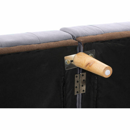 Schlafsofa DKD Home Decor Grau (200 x 85 x 85 cm)