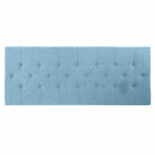 Kopfende des Betts DKD Home Decor 160 x 7 x 65 cm Kautschukholz Weiß