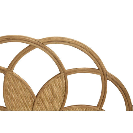 Wanddekoration DKD Home Decor Braun Rattan (81 x 1 x 81 cm)