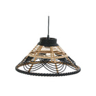 Deckenlampe DKD Home Decor Rattan zweifarbig 50 W (41 x 41 x 21 cm)