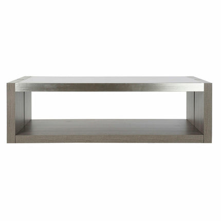 Couchtisch DKD Home Decor Kristall Aluminium Eg Verre trempé (120 x 60 x 37,5 cm)