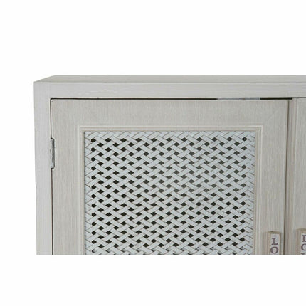 Anrichte DKD Home Decor Weiß Holz MDF (110 x 41 x 64 cm)