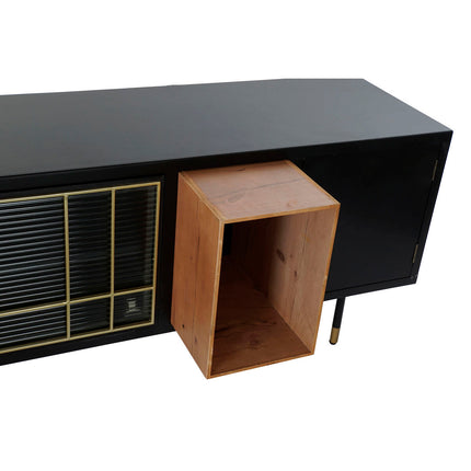 TV-Möbel DKD Home Decor Kristall MDF (166 x 40 x 55 cm)