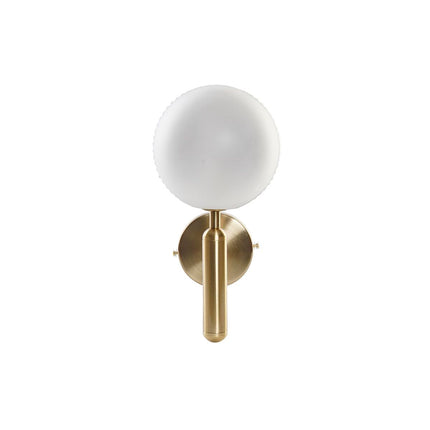 Wandleuchte DKD Home Decor Kristall Gold Metall Aluminium 220 V 50 W (15 x 15 x 30 cm)