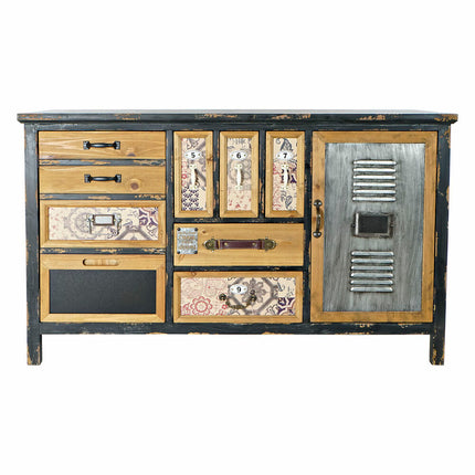 Anrichte DKD Home Decor Tanne Metall (120 x 50 x 74 cm)