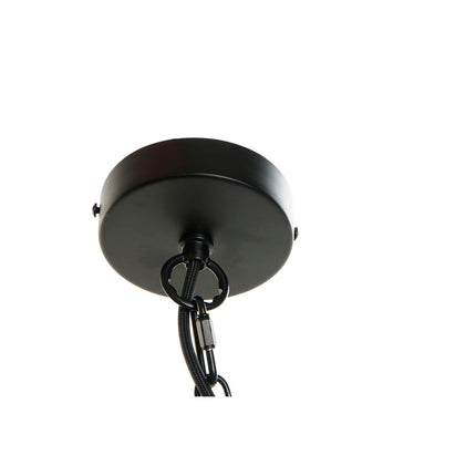 Deckenlampe DKD Home Decor Schwarz Metall Braun 220 V 50 W (25 x 25 x 43 cm)