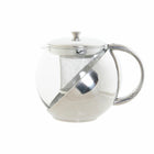 Teekanne DKD Home Decor 18 x 13 x 15 cm Kristall Silberfarben Edelstahl