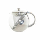 Teekanne DKD Home Decor 14 x 11 x 12 cm Kristall Silberfarben Edelstahl