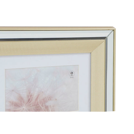 Fotorahmen DKD Home Decor 47 x 2 x 40 cm Kristall Silberfarben Gold polystyrol Traditionell (2 Stück)