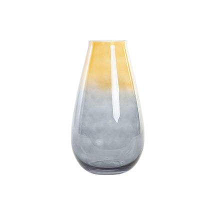 Vase DKD Home Decor Kristall zweifarbig 15 x 15 x 25 cm