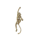 Deko-Figur DKD Home Decor Affe Gold Harz Kolonial (14 x 15 x 55 cm)