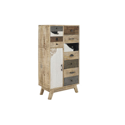 Kommode DKD Home Decor Metall Haut Messing Mango-Holz (55 x 30 x 110 cm)