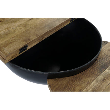 Tischdekoration DKD Home Decor 114 x 76 x 33 cm Metall Holz Aluminium