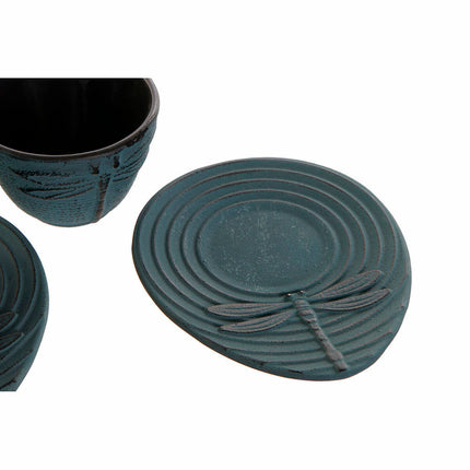 Teekanne DKD Home Decor Blau 21 x 17,5 x 14 cm