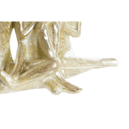 Deko-Figur DKD Home Decor 21 x 8 x 12 cm Gold Familie