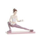 Deko-Figur DKD Home Decor 20 x 8 x 16,5 cm Scandi Rosa Yoga