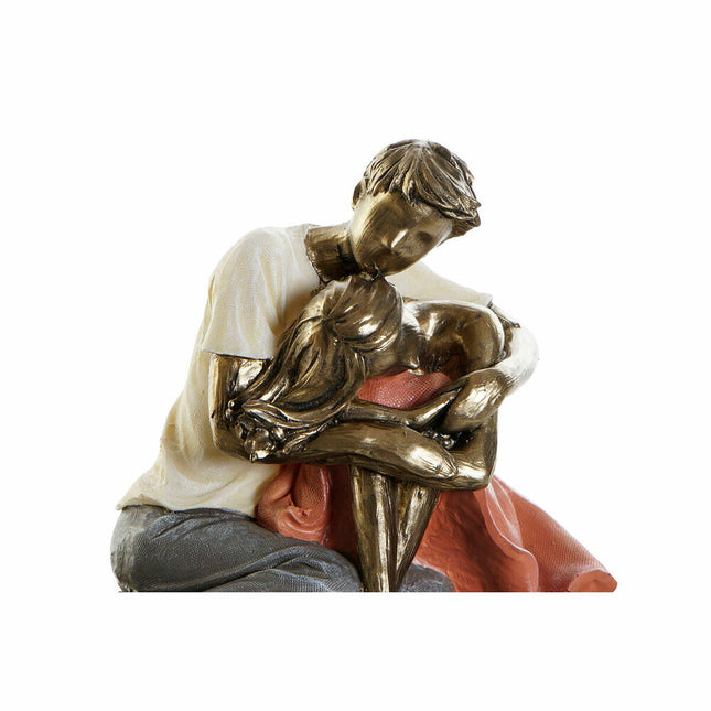 Deko-Figur DKD Home Decor Baum 25,5 x 14 x 33 cm Gold Ehepaar