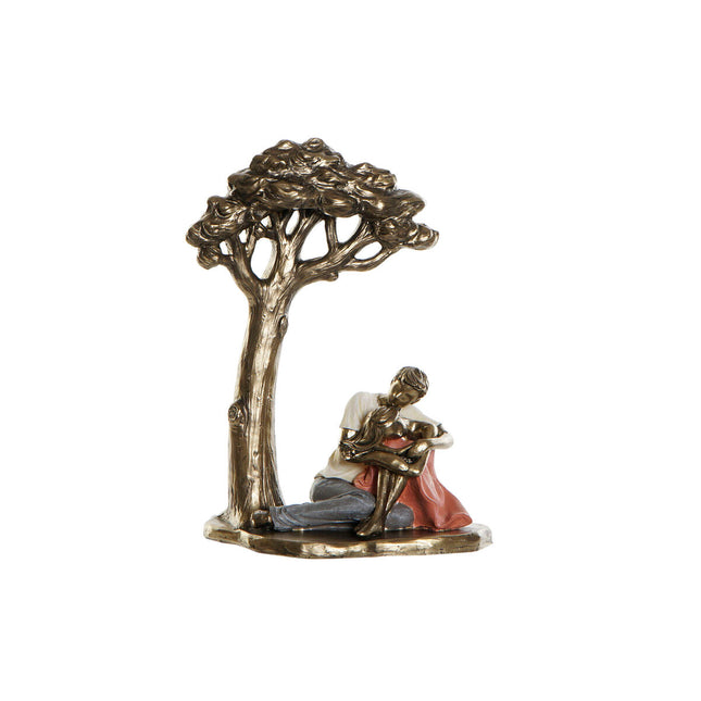 Deko-Figur DKD Home Decor Baum 25,5 x 14 x 33 cm Gold Ehepaar