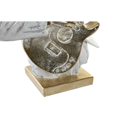 Deko-Figur DKD Home Decor 45 x 29 x 50 cm Gold Weiß Musiker