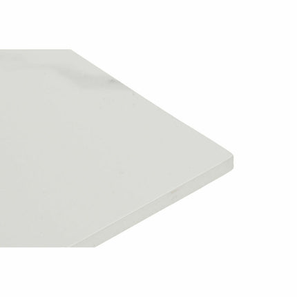 Beistelltisch DKD Home Decor aus Keramik Gold Metall Weiß (60 x 60 x 48 cm)