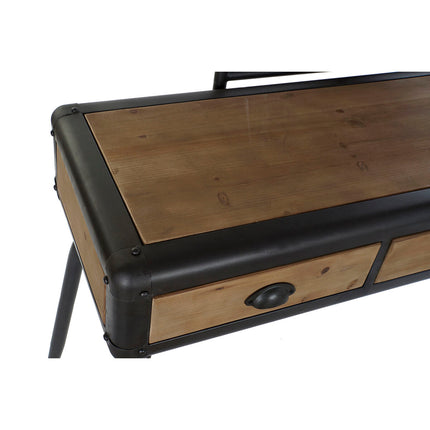 Schminktisch DKD Home Decor Tanne Metall (130 x 44 x 136 cm)