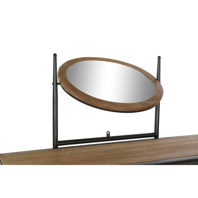 Schminktisch DKD Home Decor Tanne Metall (130 x 44 x 136 cm)