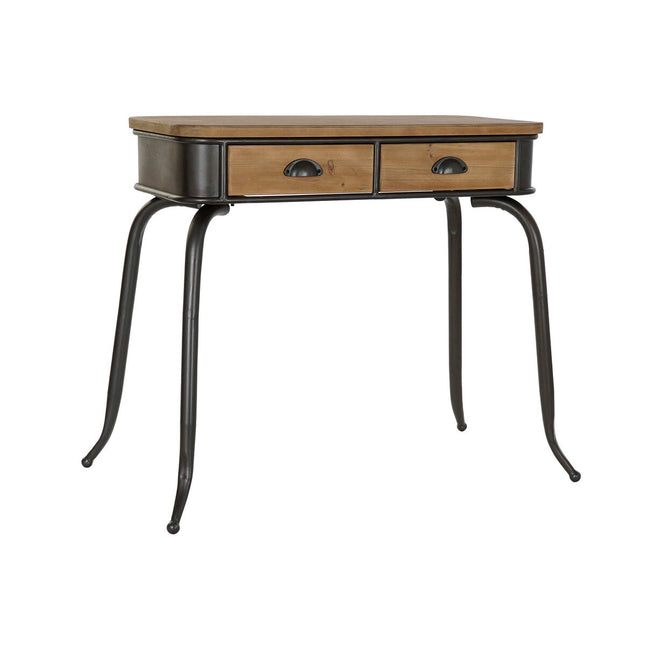 Konsole DKD Home Decor 95 x 49 x 76 cm Tanne natürlich Schwarz Metall Kunststoff Bunt