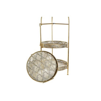Regal DKD Home Decor Gold Metall (39 x 39 x 101 cm)