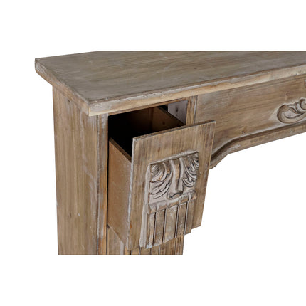 Schornsteinfronten DKD Home Decor Braun 120 x 23 x 100 cm Tanne Holz