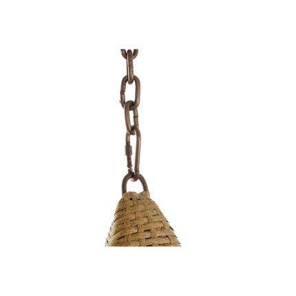 Hängender Gartenstuhl DKD Home Decor Braun 90 x 70 x 110 cm 100 x 70 x 125 cm Beige Synthetischer Rattan Aluminium Hellbraun (10