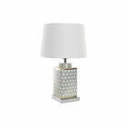 Tischlampe DKD Home Decor Porzellan Gold Weiß grün 220 V 50 W (35 x 35 x 57 cm)