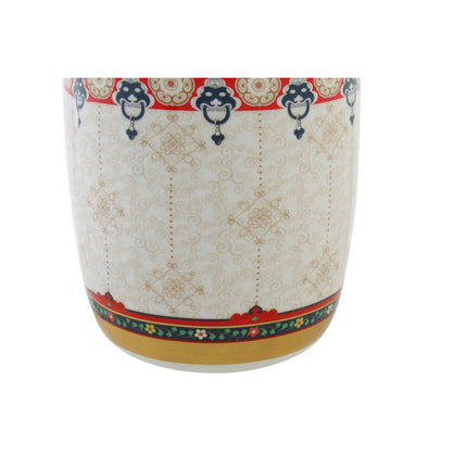 Vase DKD Home Decor Porzellan Bunt 14 x 14 x 24 cm