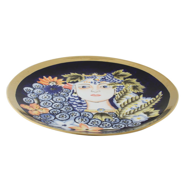 Schale DKD Home Decor Porzellan (42 x 42 x 4 cm)