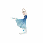 Deko-Figur DKD Home Decor 13 x 6 x 23 cm Blau Ballett-Tänzerin Romantisch