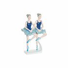 Deko-Figur DKD Home Decor 14 x 7,5 x 21,5 cm Blau Ballett-Tänzerin Romantisch