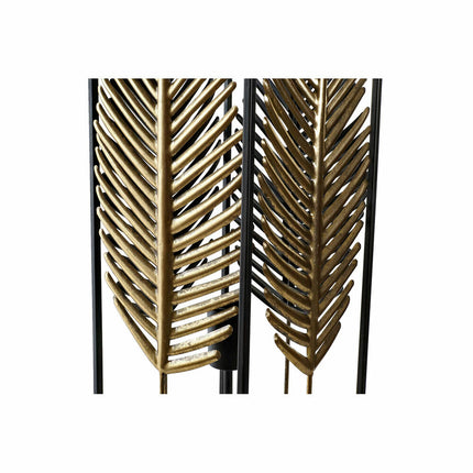 Stehlampe DKD Home Decor Schwarz Gold Metall 220 V 50 W (20 x 20 x 71 cm)