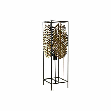 Stehlampe DKD Home Decor Schwarz Gold Metall 220 V 50 W (20 x 20 x 71 cm)