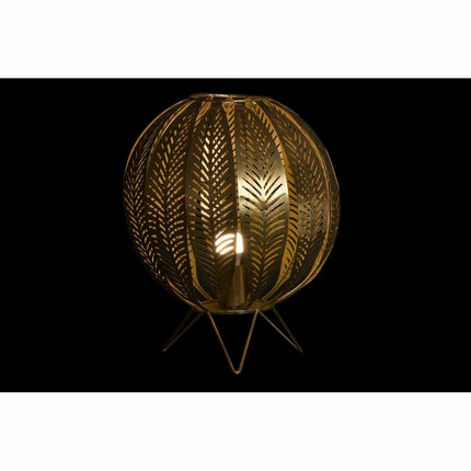 Tischlampe DKD Home Decor Gold Metall (34 x 34 x 39 cm)