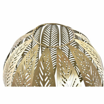 Tischlampe DKD Home Decor Gold Metall (34 x 34 x 39 cm)
