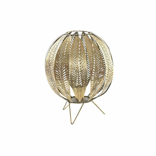Tischlampe DKD Home Decor Gold Metall (34 x 34 x 39 cm)