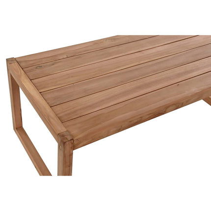 Tisch DKD Home Decor Garten natürlich Teakholz Braun (120 x 60 x 45 cm)