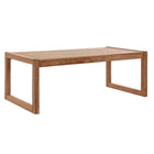 Tisch DKD Home Decor Garten natürlich Teakholz Braun (120 x 60 x 45 cm)