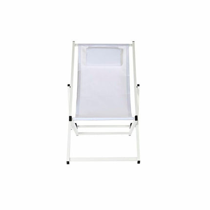 Solseng DKD Home Decor Polyester Aluminium Weiß