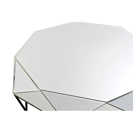 Couchtisch DKD Home Decor Spiegel Metall (100 x 100 x 35 cm)