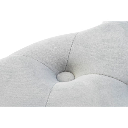 Hocker DKD Home Decor   Gold Metall Himmelsblau (120 x 45 x 40 cm)